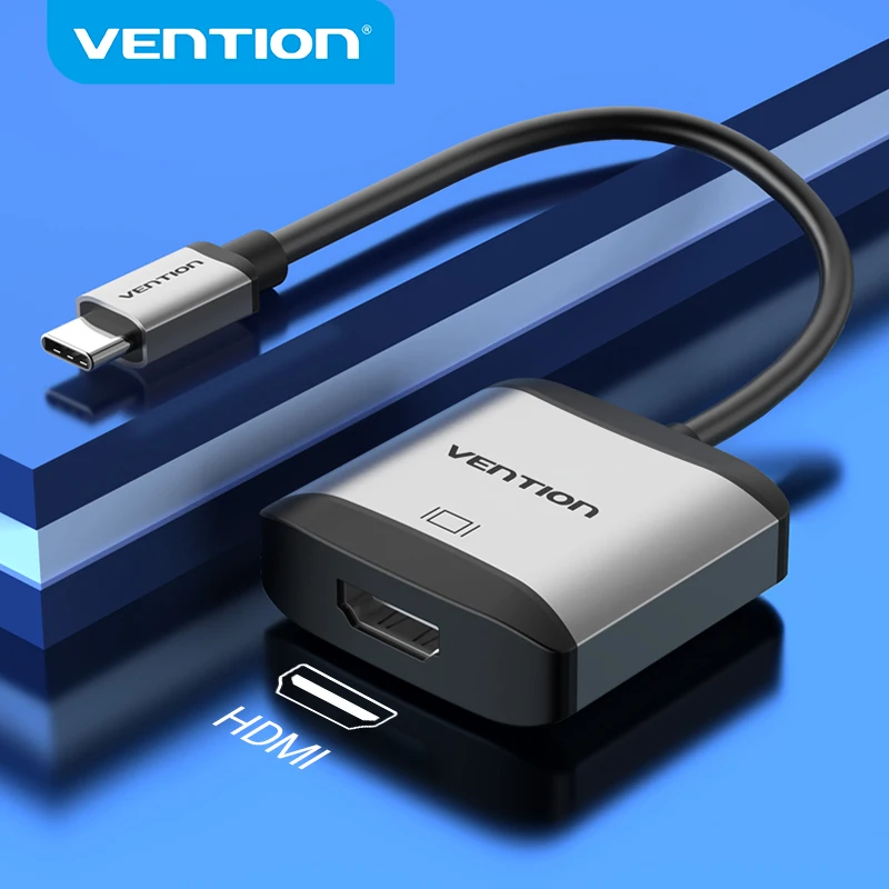 Vention USB C к HDMI адаптер 4K Тип VGA разъем кабель для MacBook Pro Huawei Samsung Type конвертер|Кабели