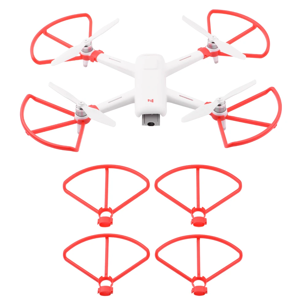 4 шт. пропеллеры по часовой стрелке против стрелки для Xiaomi Fimi A3 защитное кольцо