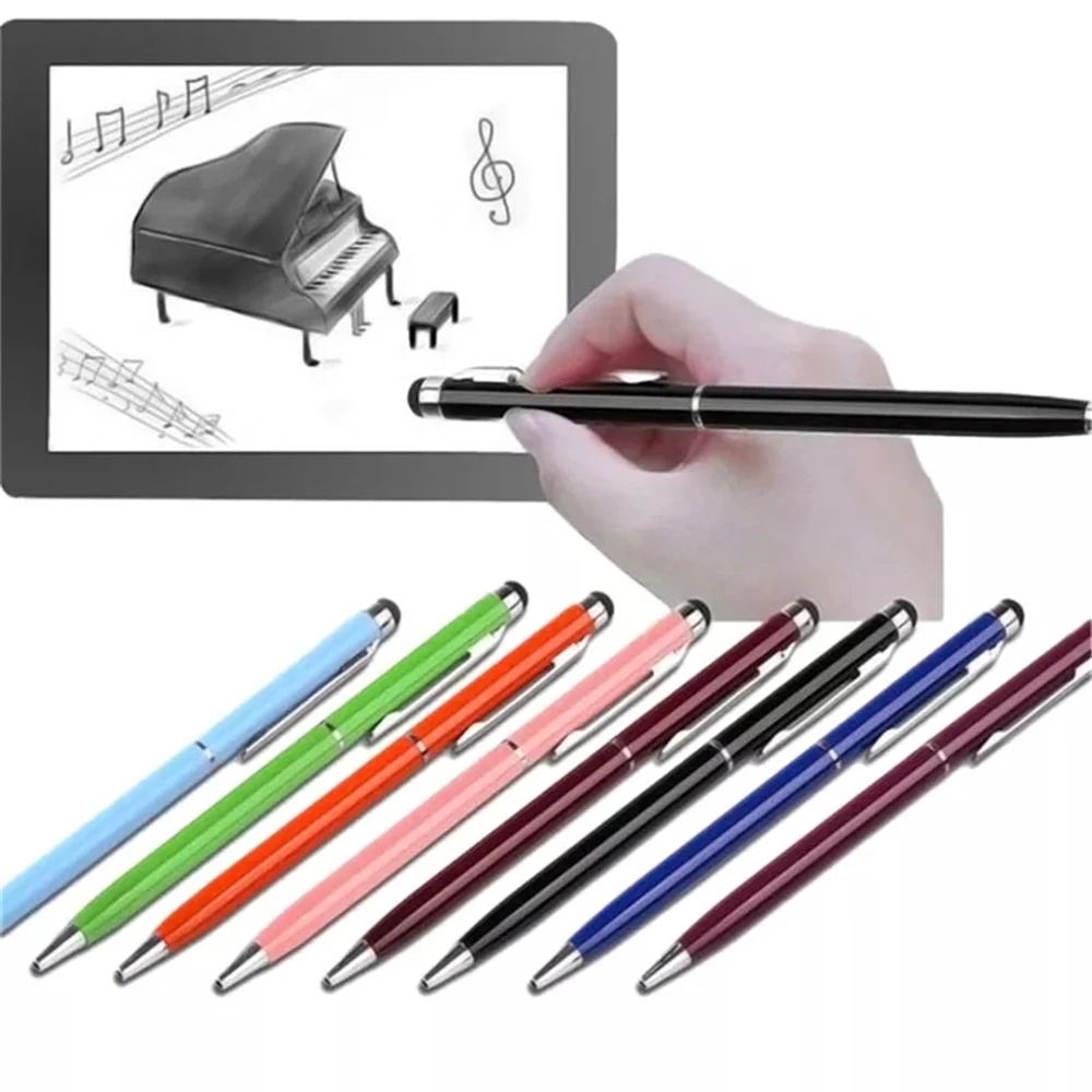 

5Pcs Tablets Pen For Capacitive Screen Portable For iPhone IPad Tablet Smartphone Ballpoint Pen Touch Pen