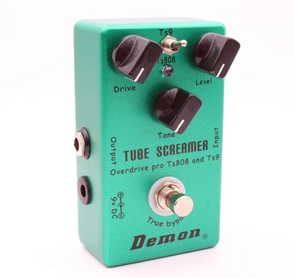 dämon handgemachte gitarre effekt pedal ts9 ts808 rohr screamer overdrive pro vintage elektrische gitarre true bypass free global shipping