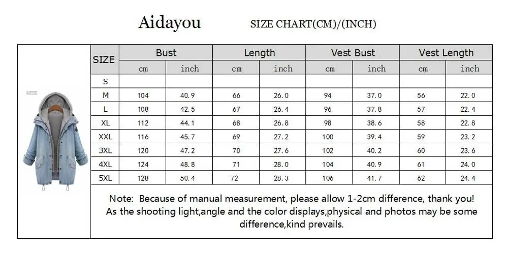 Женское джинсовое пальто с капюшоном парка на шнурке верхняя одежда комплект из 2