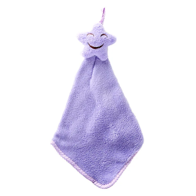 Милое мультяшное полотенце для домашнего использования детское мягкое рук