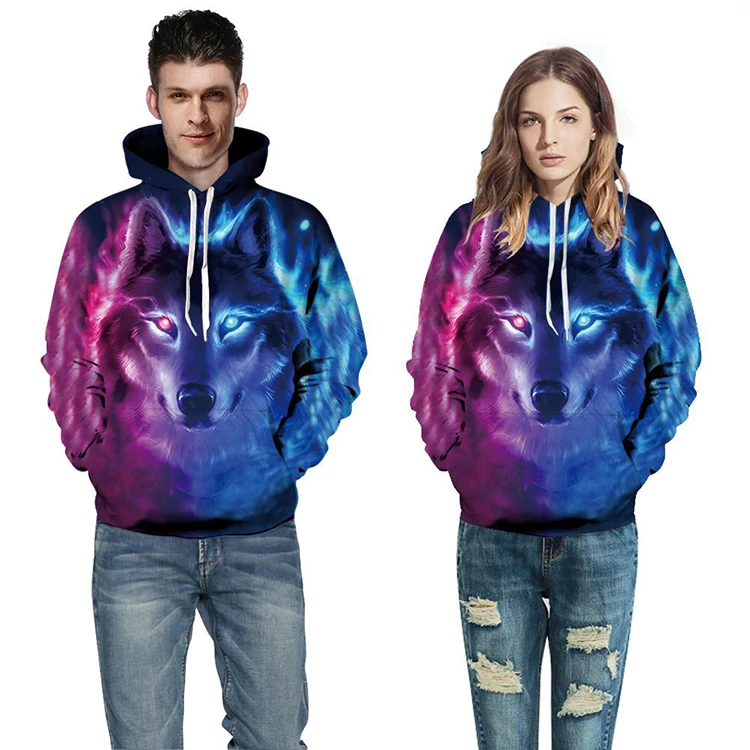 1 шт. осенняя и зимняя новая одежда женская/мужская с цифровым 3d-рисунком