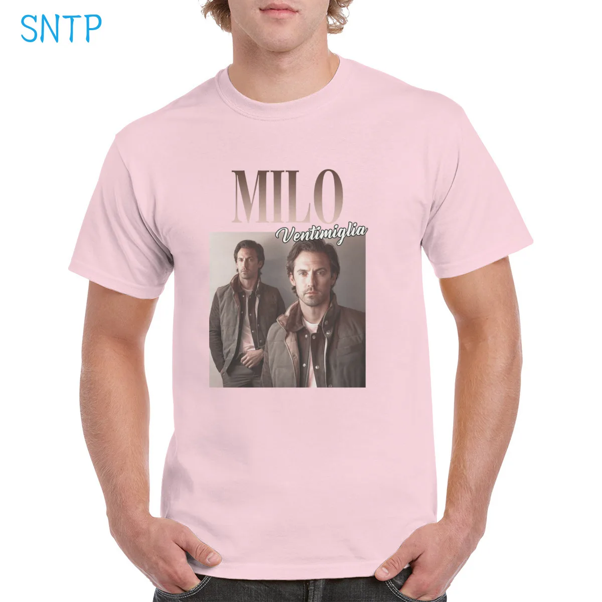 

Milo Ventimiglia Retro Aesthetics t shirt Trending Popular Classic 90'S graphics Tops 100% Cotton Female/Man T-Shirt