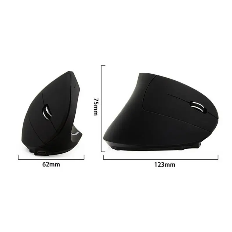 vertical wireless mouse computer mice ergonomic desktop upright mousesupplies cool shark fin ergonomic for pc laptop office free global shipping