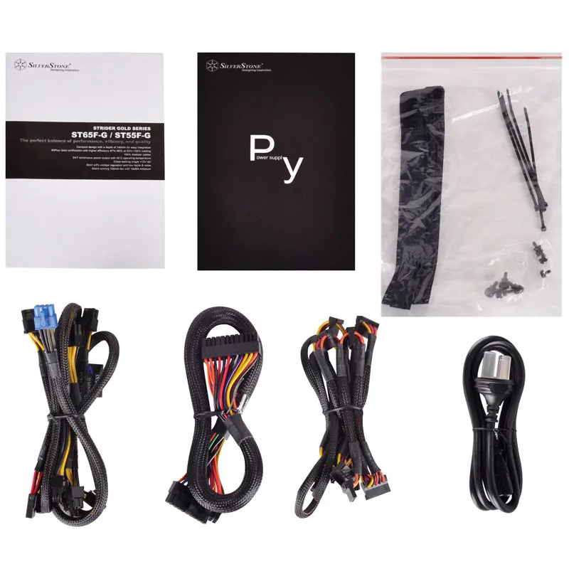 

SilverStone 550W ST55F-G 80plus Gold / Full Module / 12cm Fan