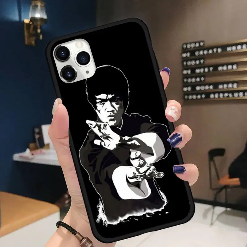 

Bruce Lee Jeet Kune Do Kung Fu Phone Case for iPhone 11 12 pro XS MAX 8 7 6 6S Plus X 5S SE 2020 XR