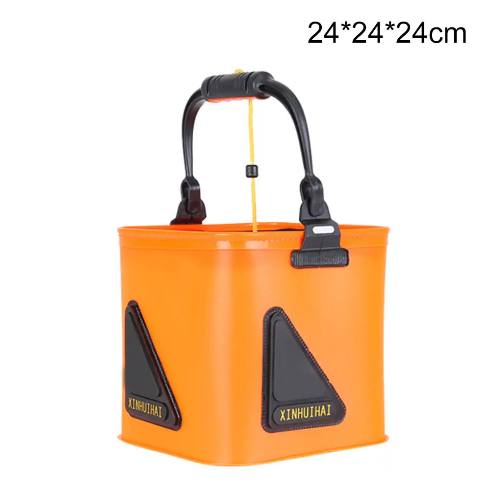 Недавно ведро для рыбалки складной контейнер хранения Перевозчик EVA с ручкой