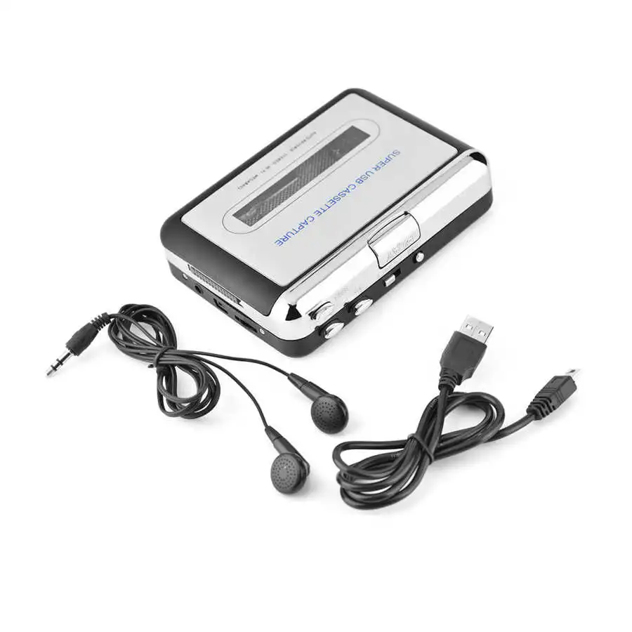 Конвертер кассета USB к ПК MP3 CD конвертер Захват аудио музыкальный плеер с