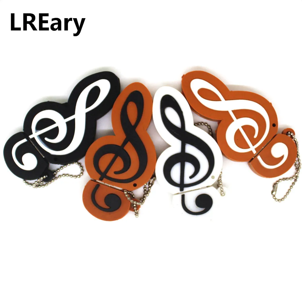 4 вида стилей с мультипликационным принтом в виде скрипичного ключа карту флэш