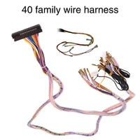 arcade pandora box family version 40 pin wire harness power with adapter cable for arcade cabinet game console