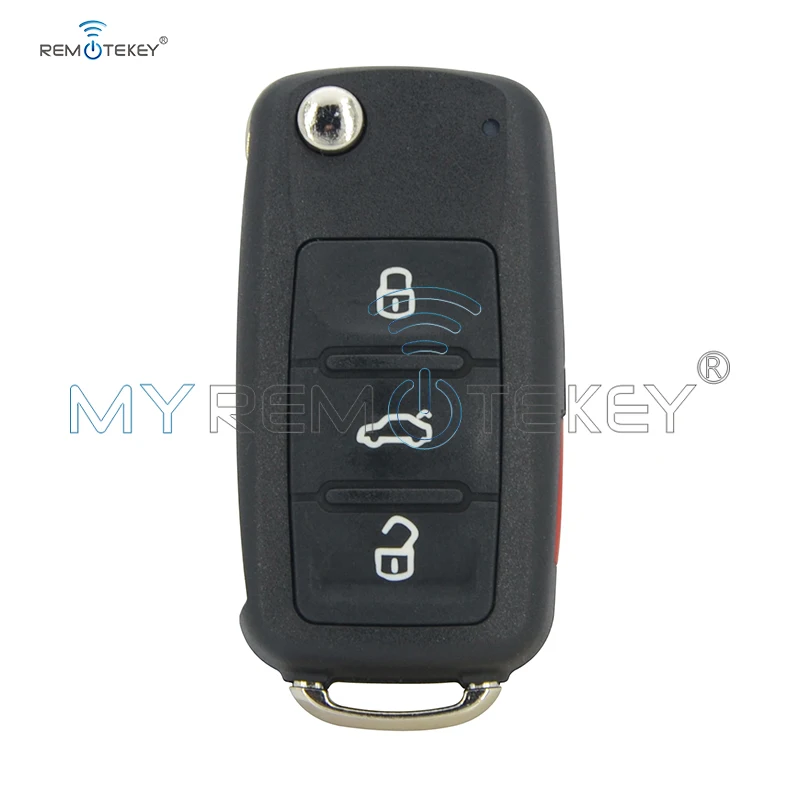 Remtekey 5K0837202R 315 МГц 3 кнопки Автомобильный Дистанционный ключ Nbg010180t для Vw Beetle Passat Jetta