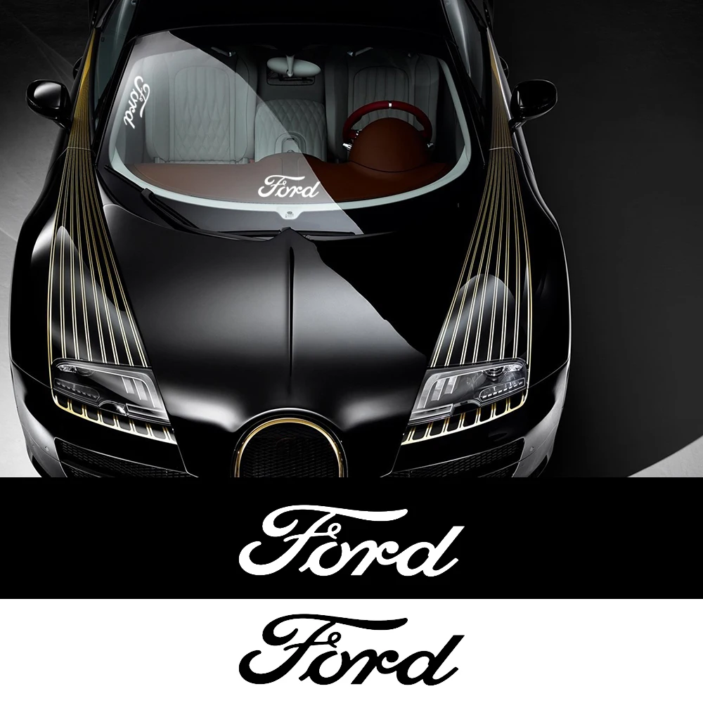 1 шт. автомобильные наклейки отражающие надписи стильные для автомобиля Ford Fiesta