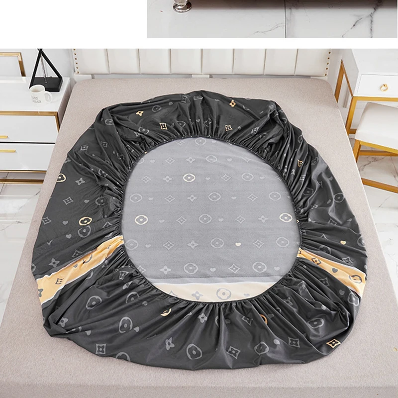 Натяжные простыни с эластичной резинкой регулируемый чехол для матраса приятный