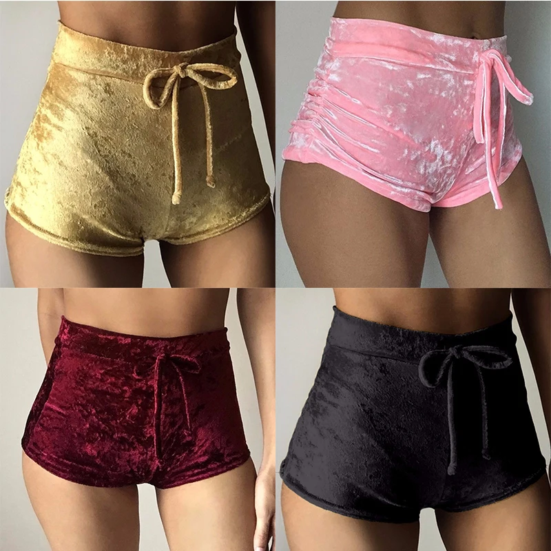 2019 модные повседневные спортивные беговые замшевые шорты женские с пуш апом