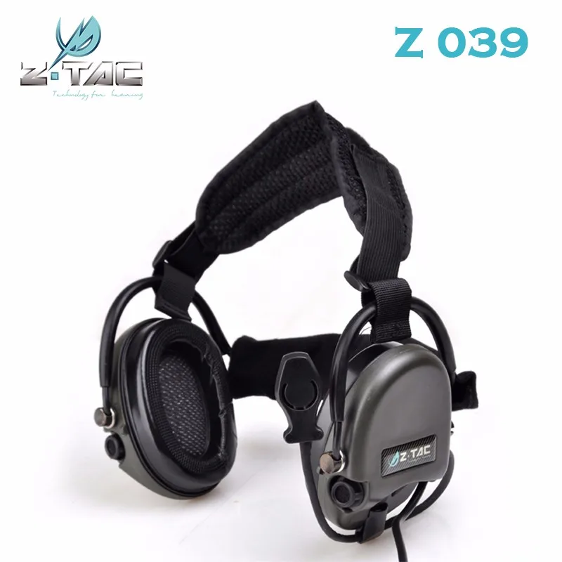 Z Tactical Softair TCI Liberator II Шейная гарнитура Airsoft военные наушники с шумоподавлением Pilot