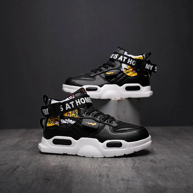 Детская повседневная обувь для мальчиков Баскетбольная бега Детские