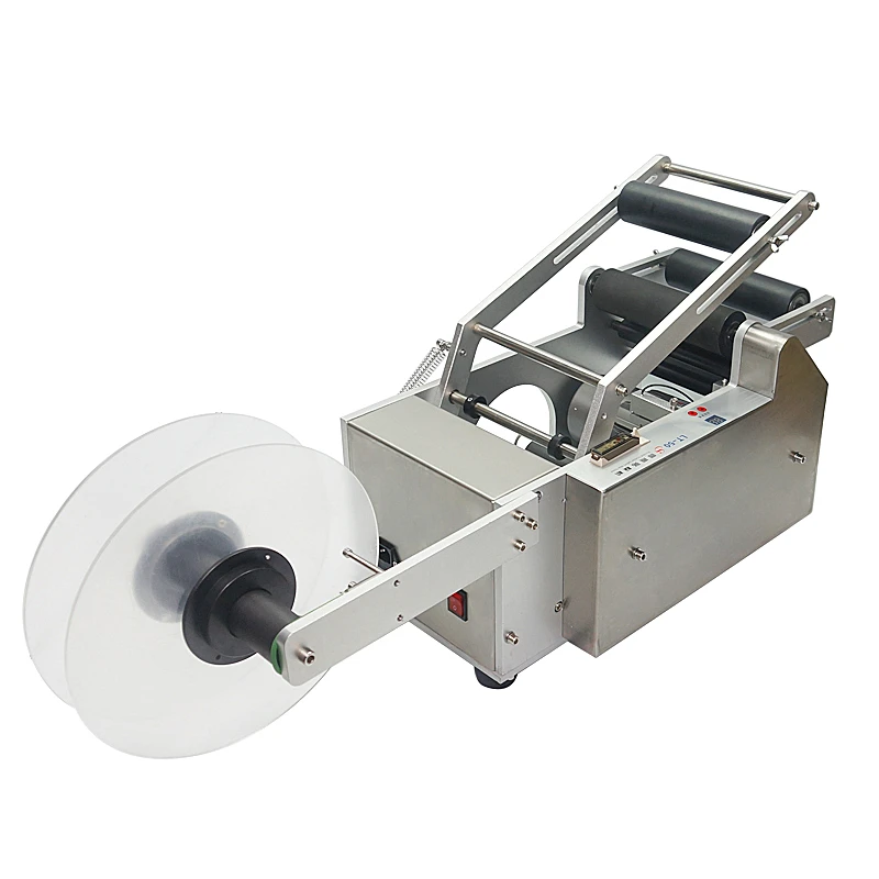 LT50 полуавтоматическая фотоэтикетировочная машина круглая бутылка пивные банки