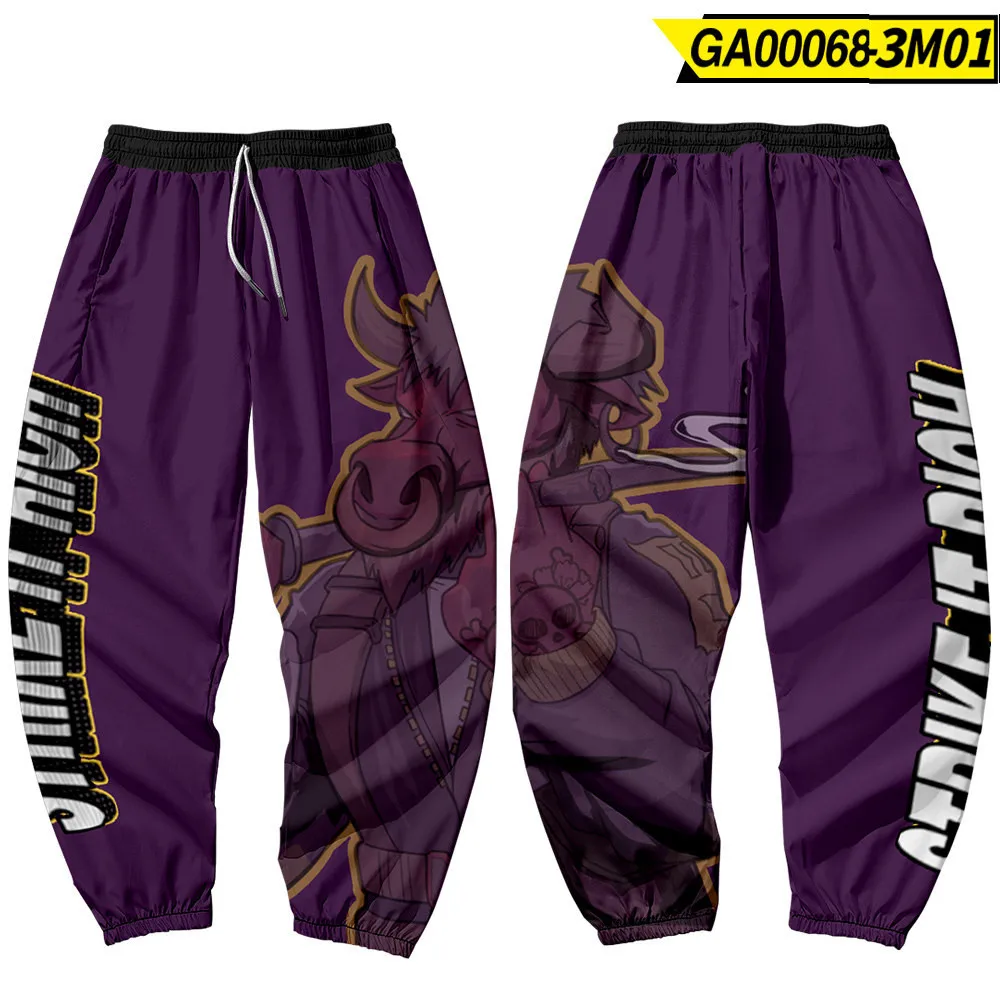 

Men Fashion Casual Trousers Japanese harajuku Streetwear Hip hop Overalls Chinese Style Retro Print Harem Pants Sweatpants