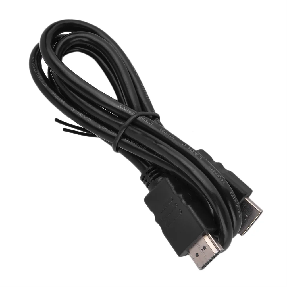 Прочный черный 1 5 м/1 м HDMI кабель Папа папа HD для передачи данных PS3 XBox 360 к HDTV|Кабели