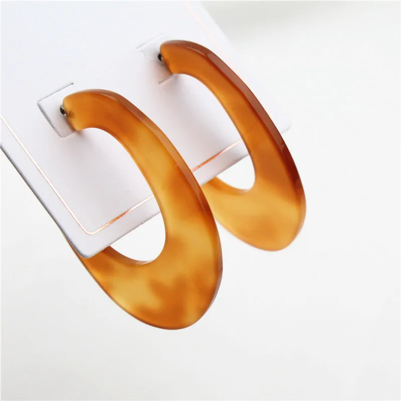 Корейская версия новой уксусной кислоты веб-звезды цвет серьги тренд