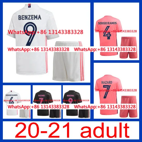 

2020 2021 BENZEMA MODRIC HAZARD VALVERDE 20 21 Send fast Top Quality shirt MARCELO Real MadridES shirt JOVIC new home away third