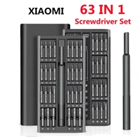 xiaomi 63 in 1 screwdriver set magnetic screw driver kit bits precision mobile iphone computer tri wing torx screwdrivers kit