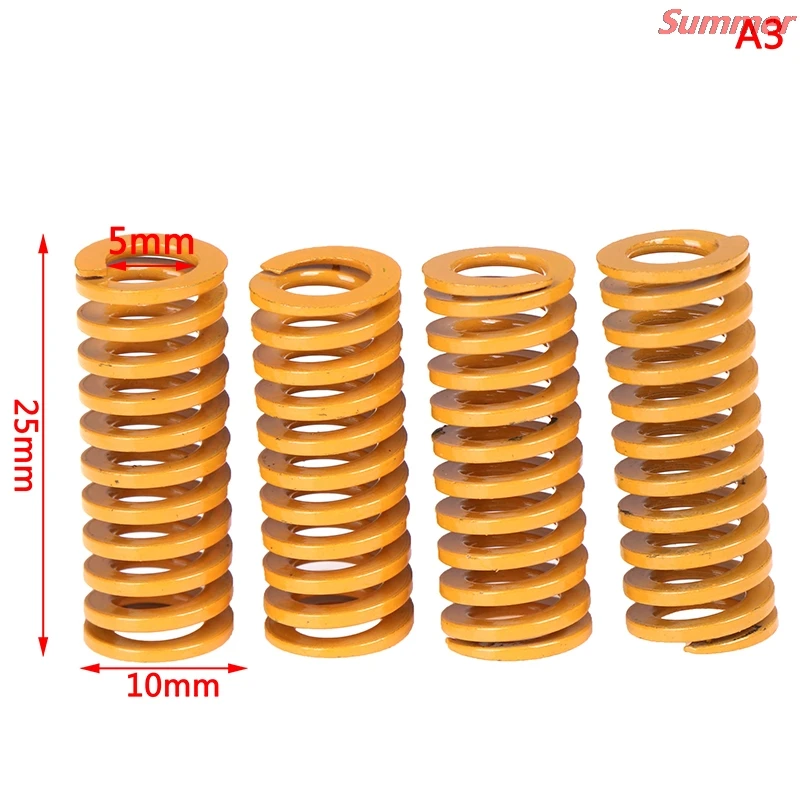 

Smart Home 4Pcs 3D High Quality Printer Parts Hot Bed Glass Platform Leveling Spring 15/20/25mm Spring