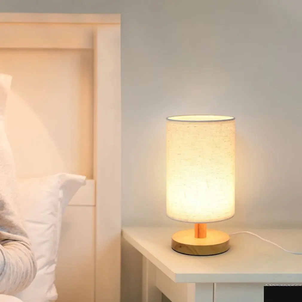 

LED Night Light Portable Table Bedside Lamps Rechargeable Warm White Light Smart Touch Lamp Three-speed Dimming