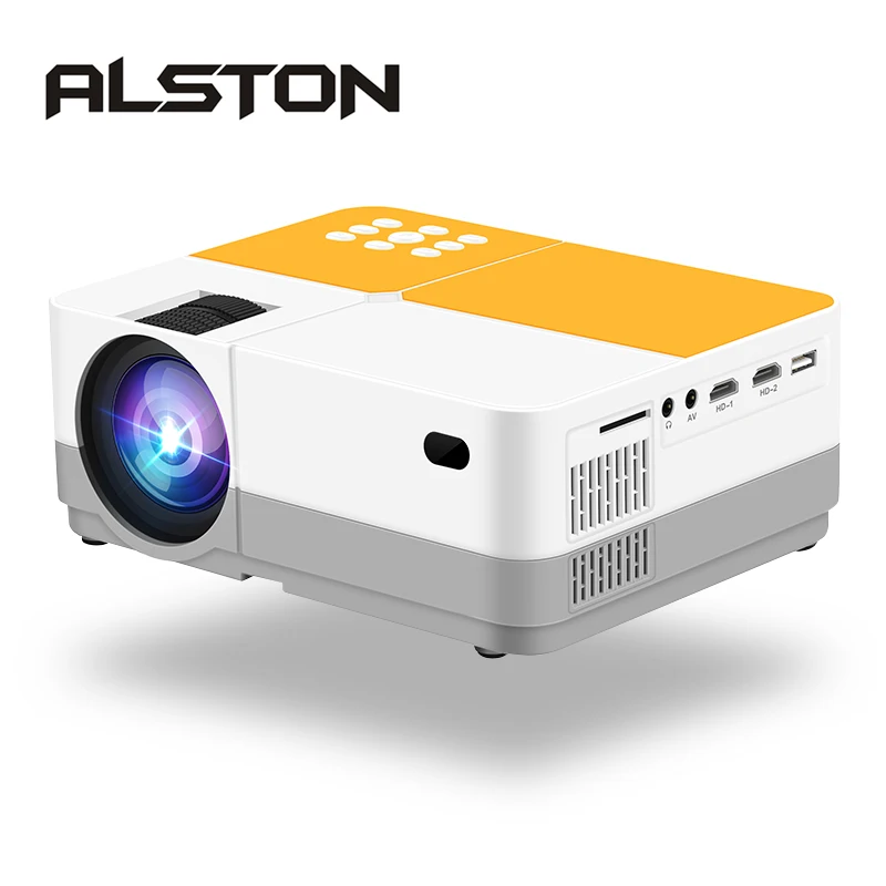 ALSTON H3 Full HD 1080P проектор 4K 3600 люмен кинотеатр Proyector Beamer Android WiFi Bluetooth HDMI VGA AV