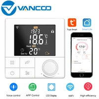 tuya alexa smart home control thermostat waterelectric floor heatinggas boiler for temperature controller wifi thermoregulator