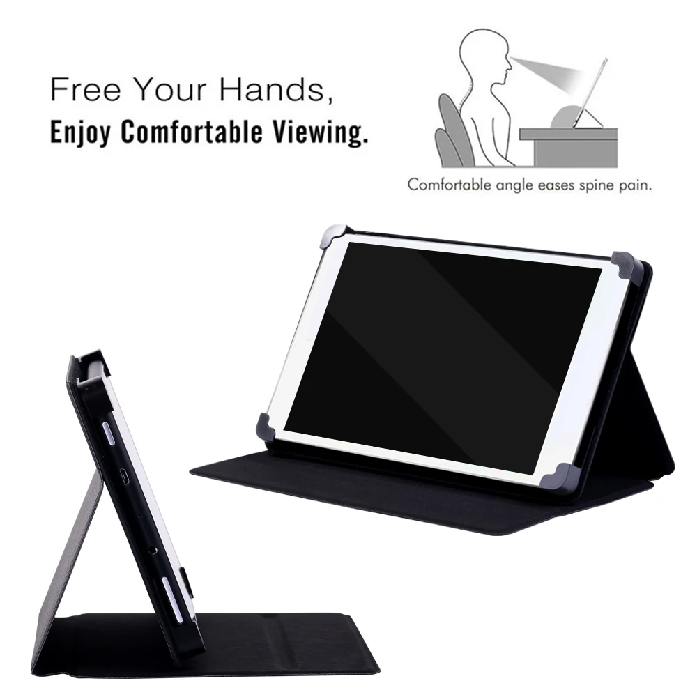 Однотонный чехол для Chuwi Hi9 / HI10/HiPad из ПУ кожи пыленепроницаемый устойчивый к