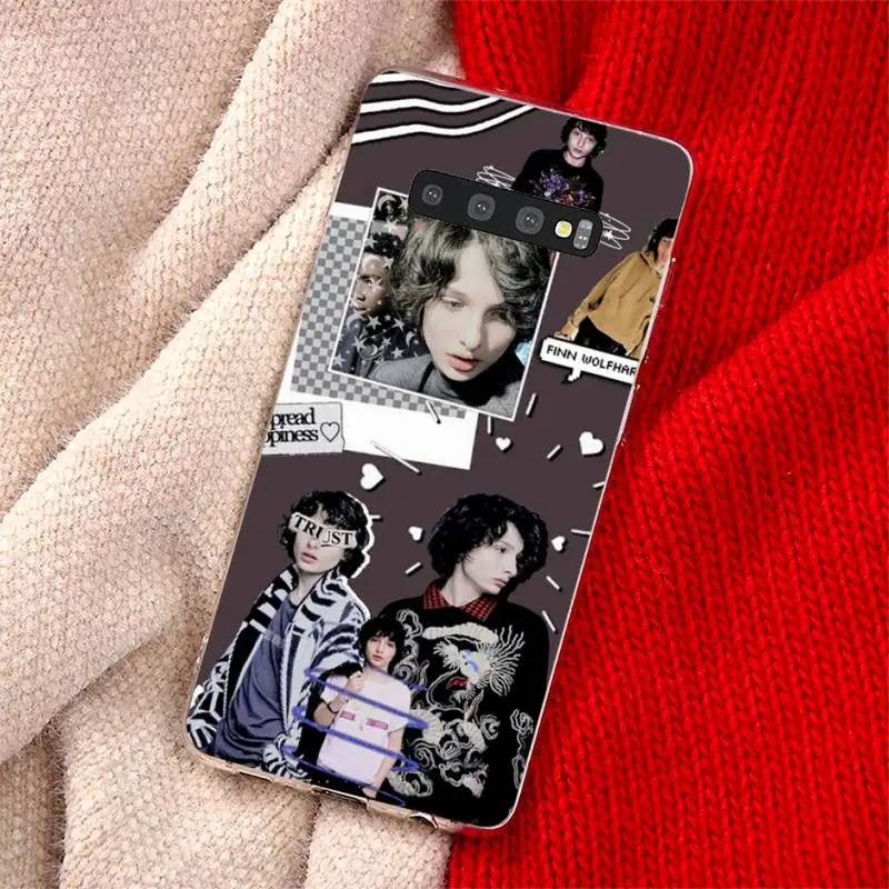 

Stranger Things Finn Wolfhard Phone Case Transparent for Samsung A71 S9 10 20 HUAWEI p30 40 honor 10i 8x xiaomi note 8Pro 10t 11