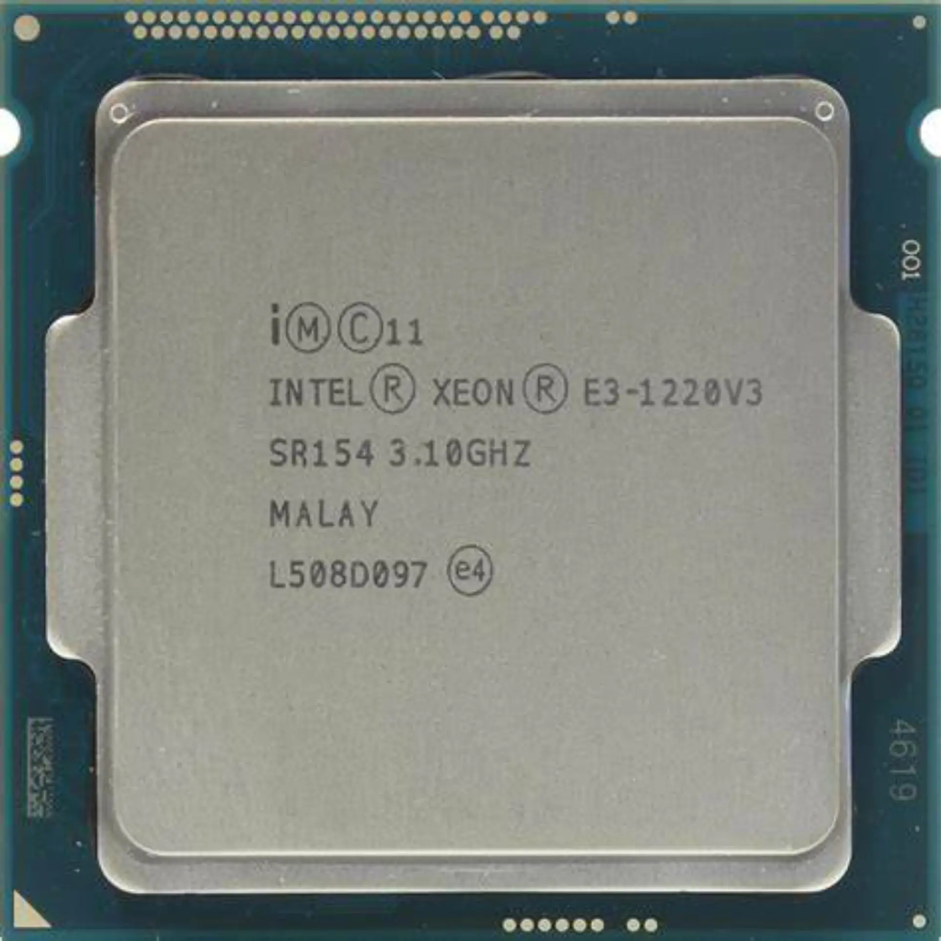 XEON E3-1220V3 3 10 GHZ 4-Core 8MB SmartCache E3-1220 V3 DDR3 и DDR3L 1333/1600 at 1 5 V FCLGA1150 TDP 80W | Компьютеры офис