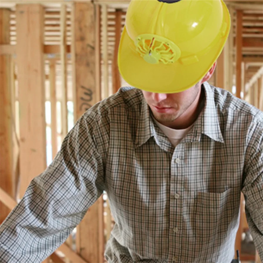 

Safety Helmet Hard Hat Work Cap ABS Material Construction Protect Helmets High Quality Breathable Engineering Power Labor Helmet