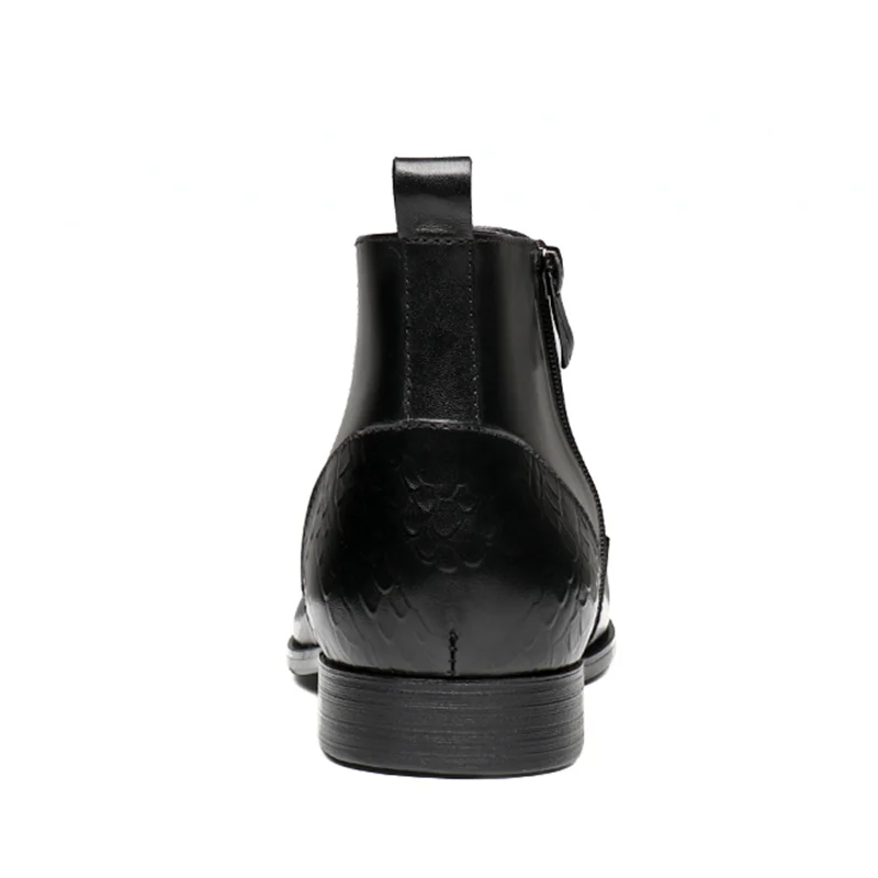 Итальянские дизайнерские мужские Ботильоны ручной работы из натуральной кожи