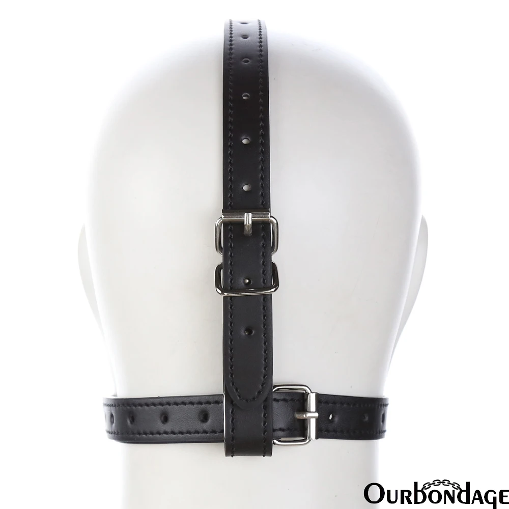 Ourbondage 4 цвета PU кожаный ремешок открыть утиный клюв кляп оральный фиксатор голова