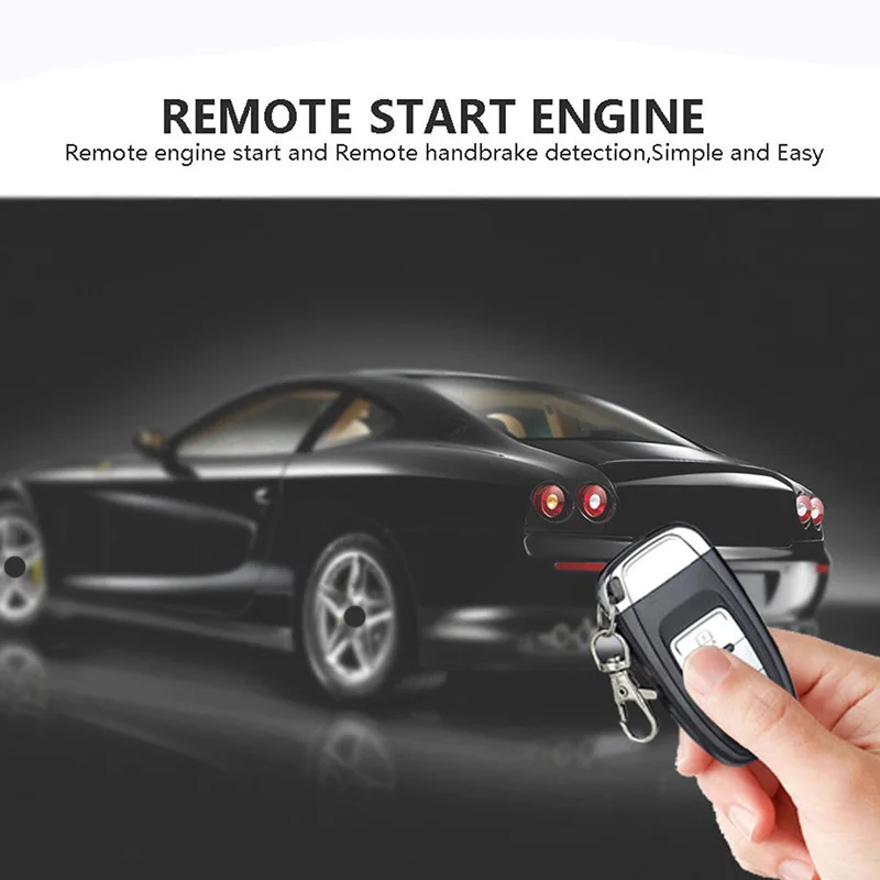 

Car SUV Keyless Entry Engine Start Security Alarm System Push Button Start System Remote Starter Stop
