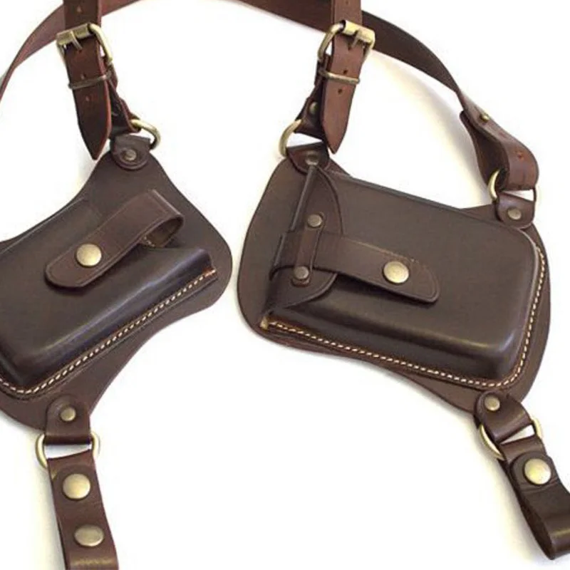 Уникальная кобура для телефона в стиле стимпанк с регулируемым плечевым ремнем