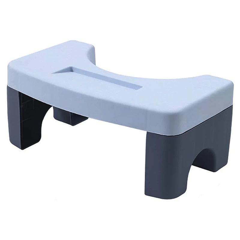 Toilet Stool Poop Adult Foldable Step Easy Wash and Store Spliceable Squatting |