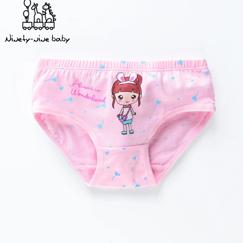 6 шт. трусы для маленьких девочек детское хлопковое нижнее белье красивые с