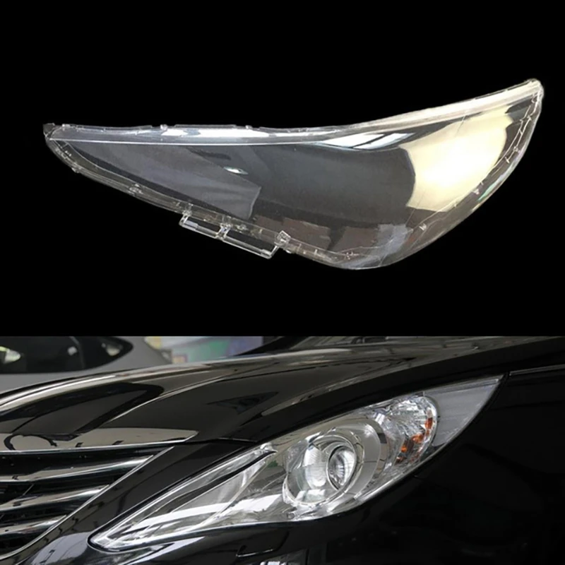 

Головной светильник объектив для Hyundai Sonata 2011 2012 2013 2014 головной светильник абажур для лампы с металлическим каркаксом Замена передних автомобильных светильник Авто оболочки