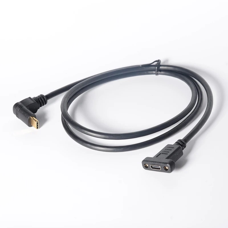 Кабель-удлинитель с разъемами USB 3 1 и Type C 90 градусов | Электроника