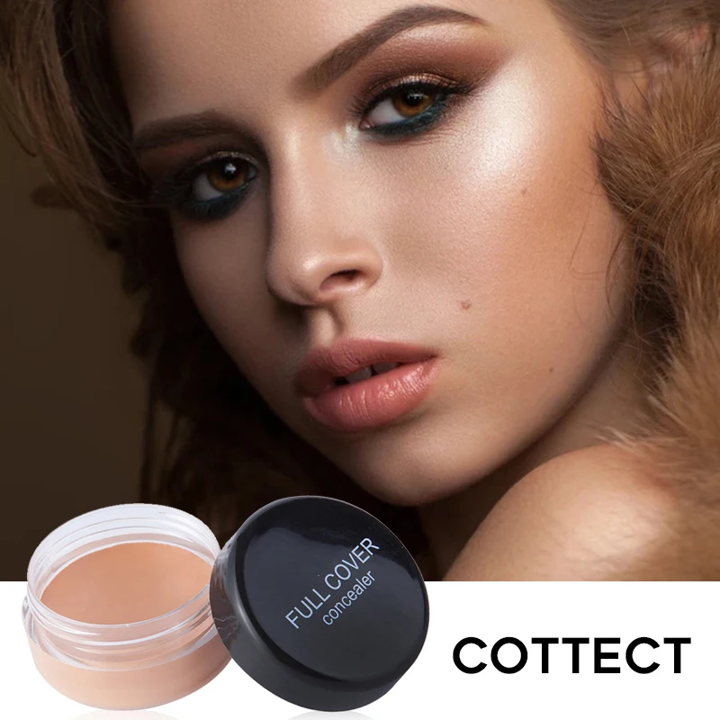 

Concealer Cream Face Body Marks Full Cover Foundation Natural Primer Makeup Cosmetics for Daily Adults 10ml B99
