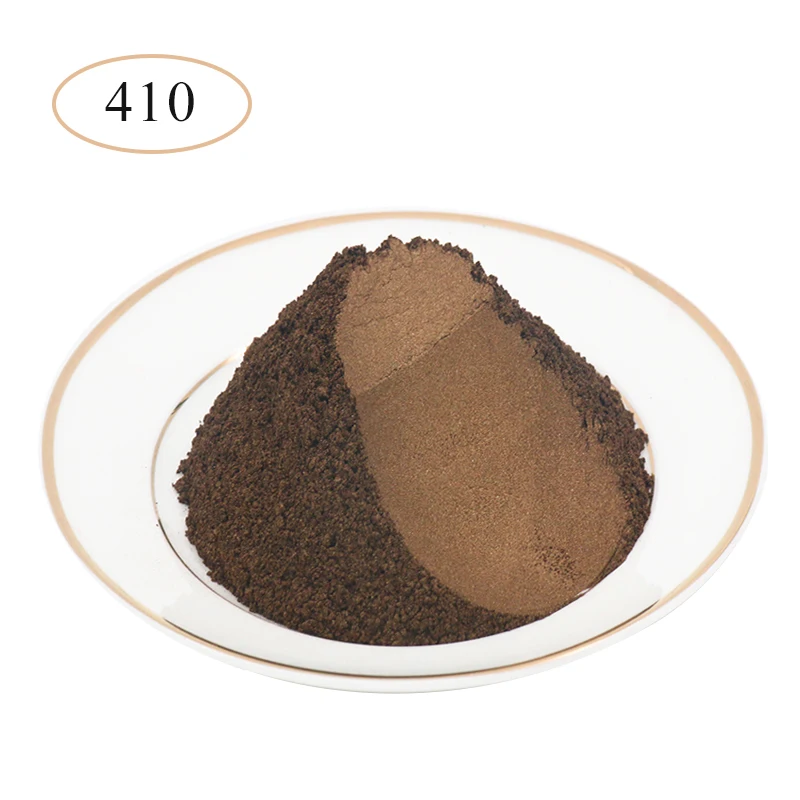 

10g 50g Type 410 Pigment Pearl Powder Healthy Natural Mineral Mica Powder DIY Dye Colorant,use for Soap Automotive Art Crafts