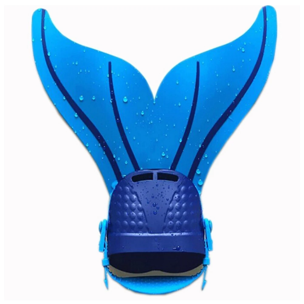 Детские плавники для плавания тренировочные ласты ног дайвинга хвост-моноласт |