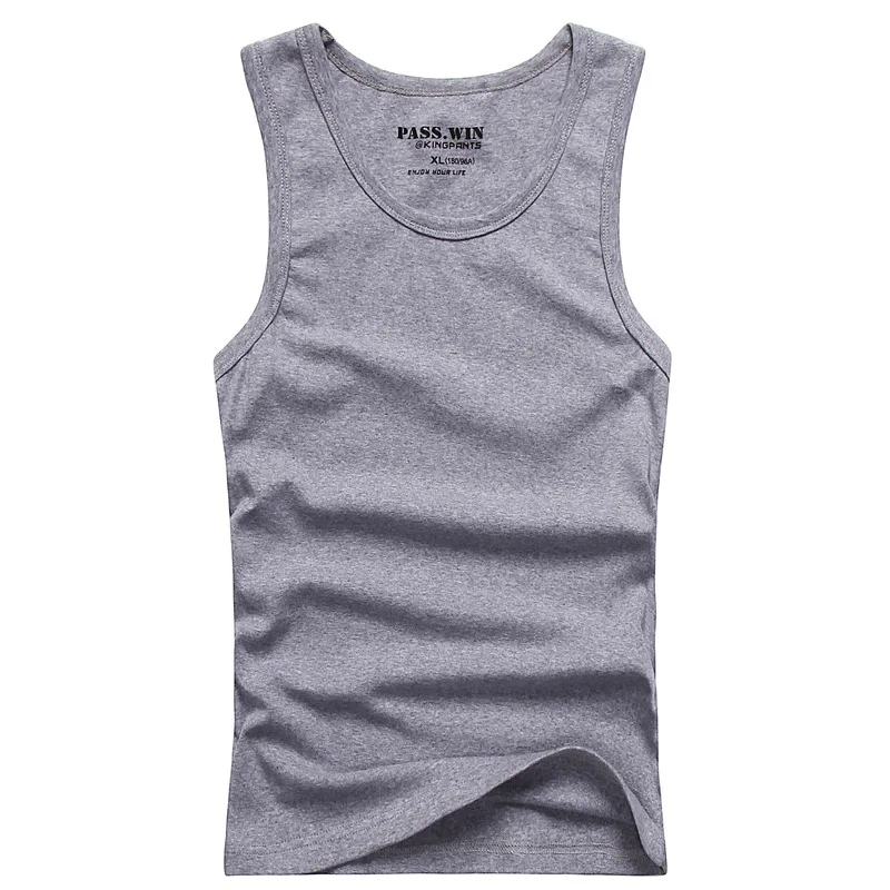 Мужской тонкий хлопок Многоцветный Быстросохнущий плотный спортивный жилет для