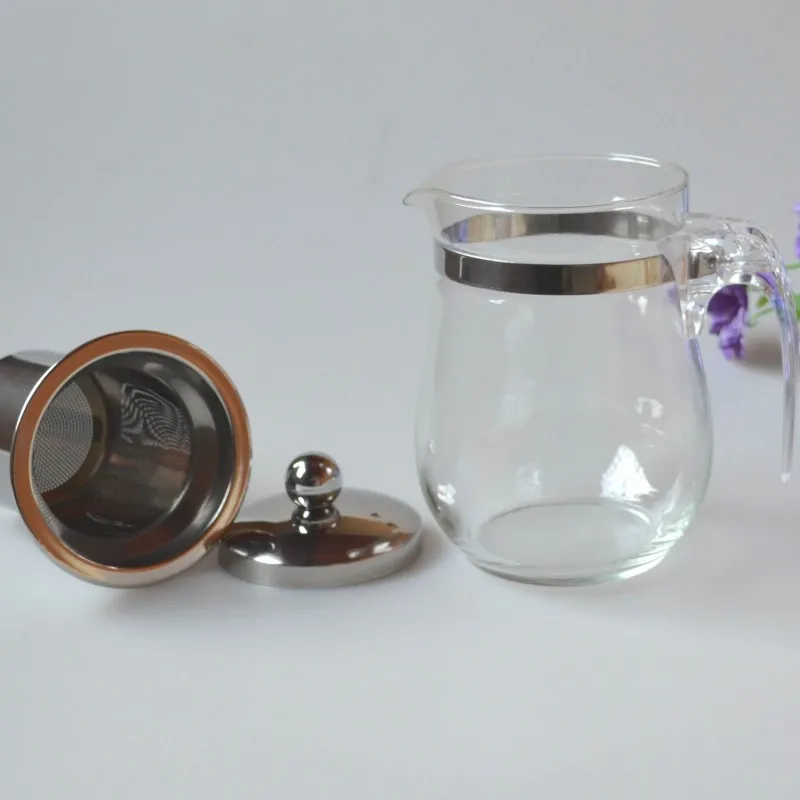 Чай кастрюли термостойкие Стекло горшок Infuser китайский чайный набор кунг-фу