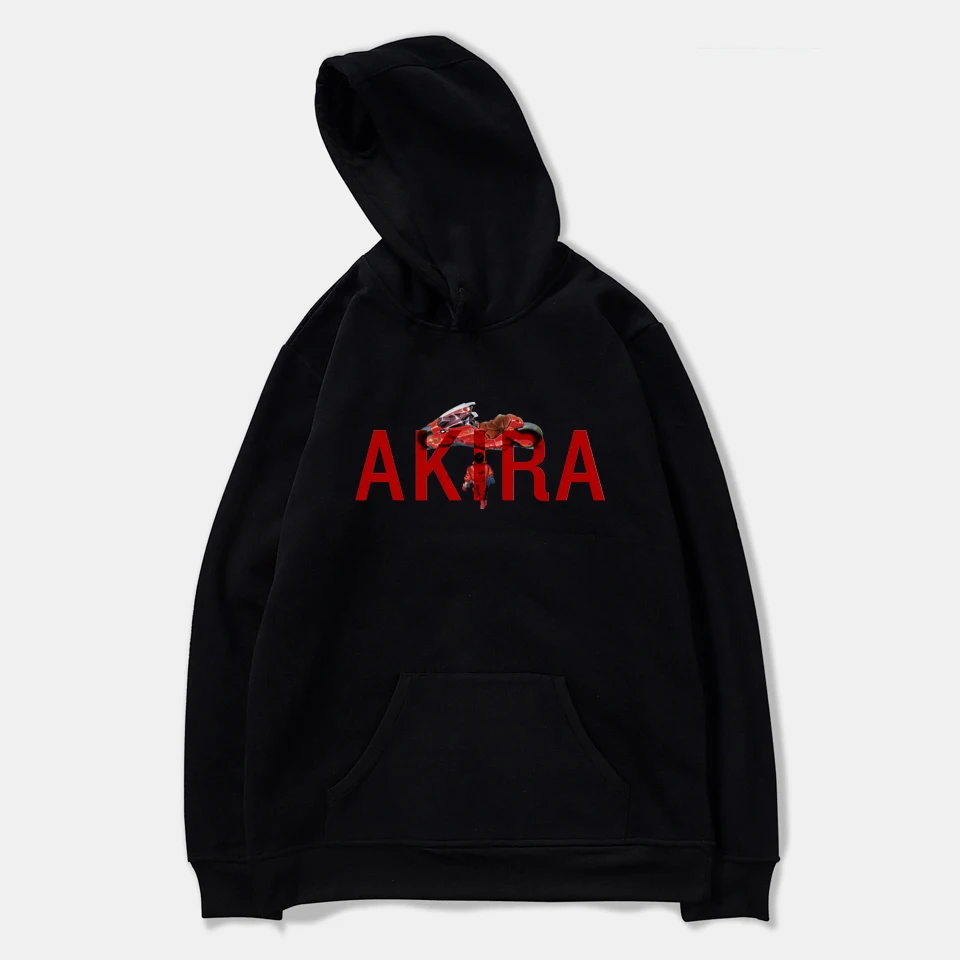 Толстовки с капюшоном аниме Akira японская мода худи в стиле харадзюку мужские и