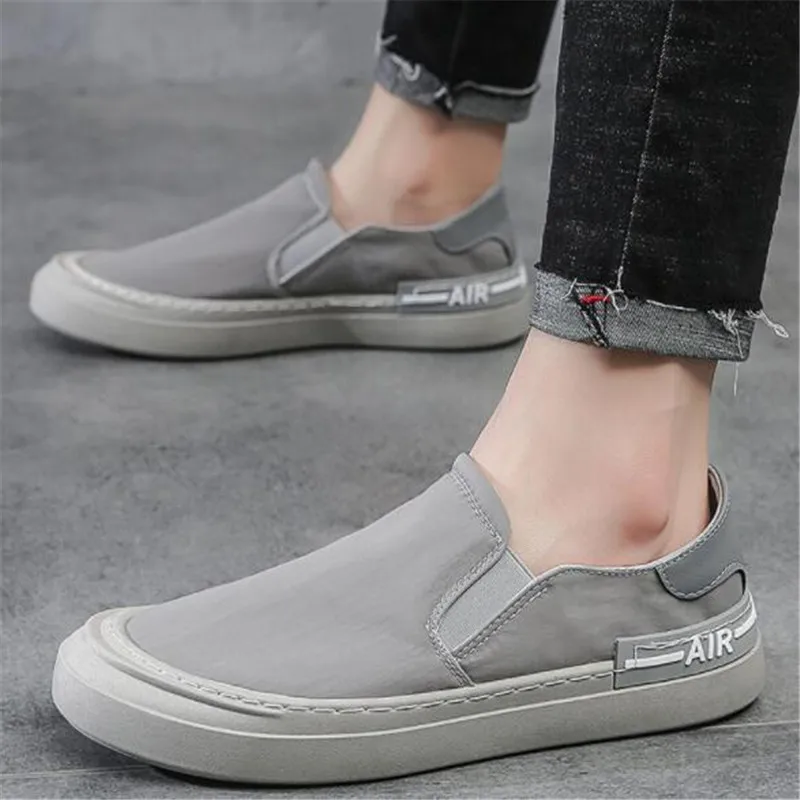 

New Men's Sneakers Fashion Cloth Shallow Mouth Set Feet Flat Anti-skid Lightweight Comfortable Casual Shoes Men men shoes